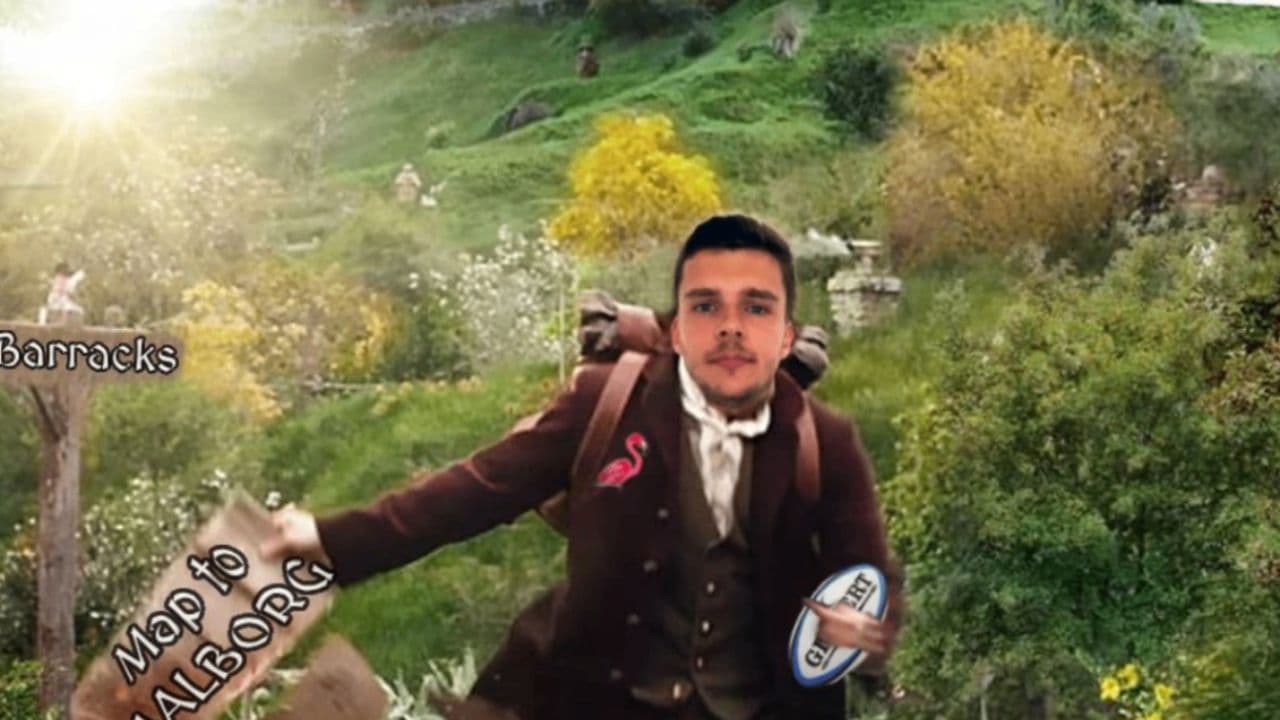 Hourglass in the Barracks Glow