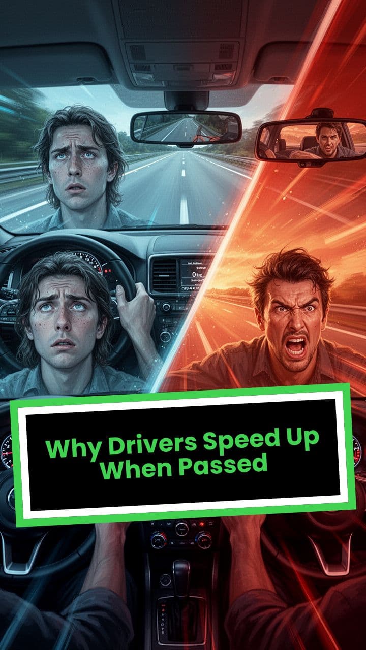 Why Drivers Speed Up When Passed