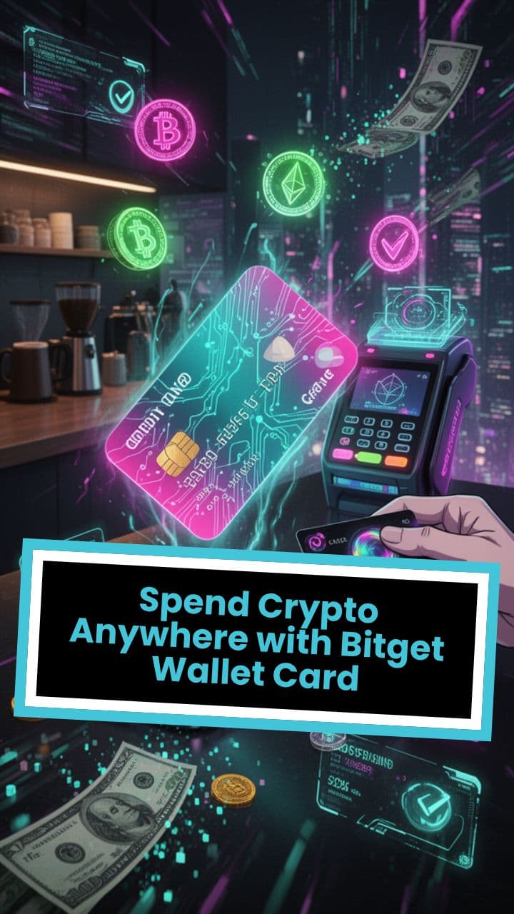 Spend Crypto Anywhere with Bitget Wallet Card
