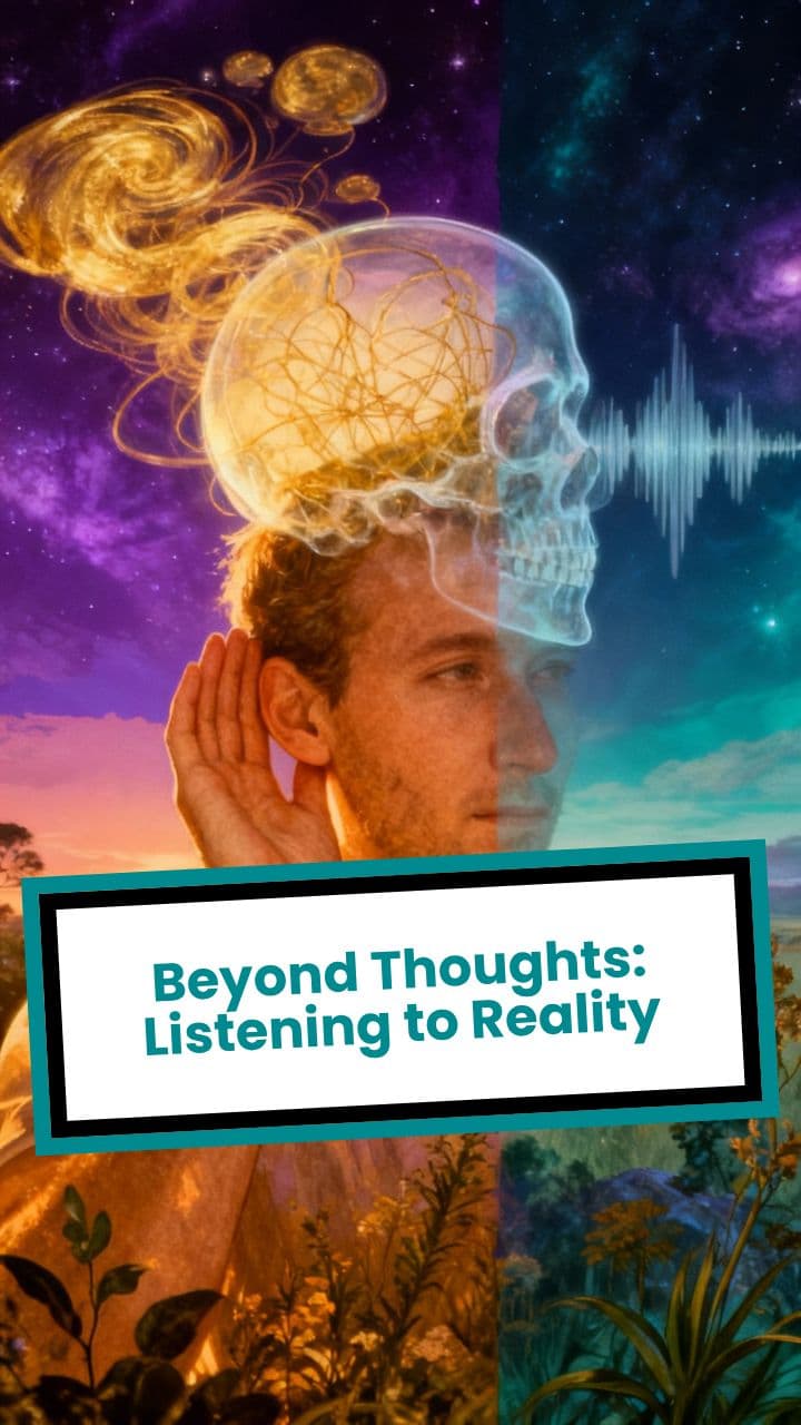 Beyond Thoughts: Listening to Reality