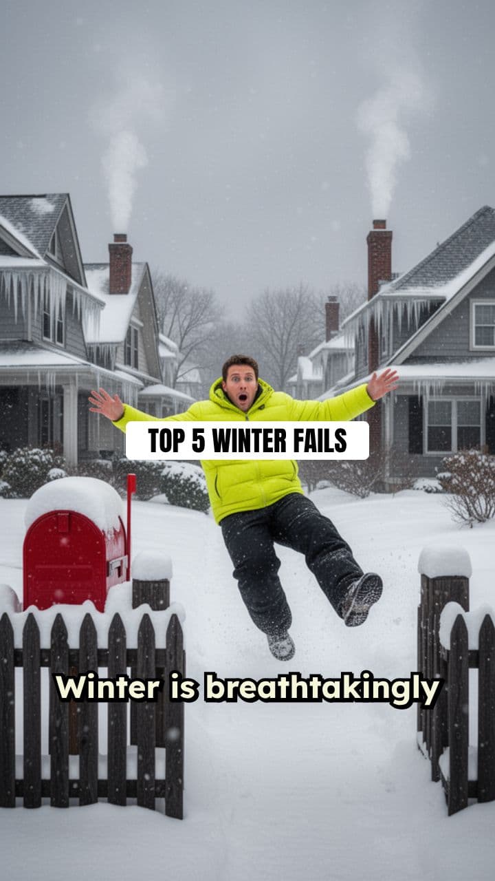 Top 5 Epic Winter Fails
