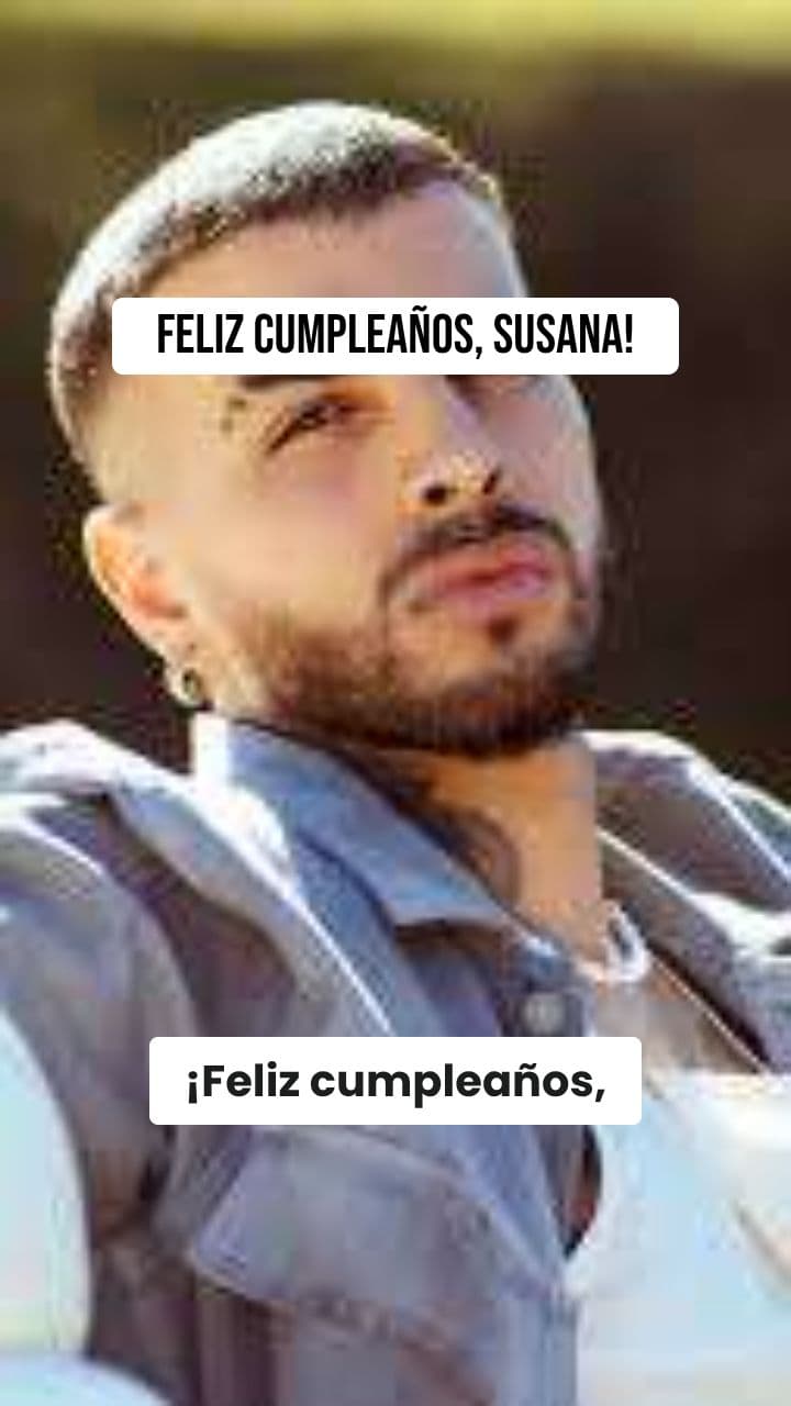 Feliz Cumpleaños, Susana
