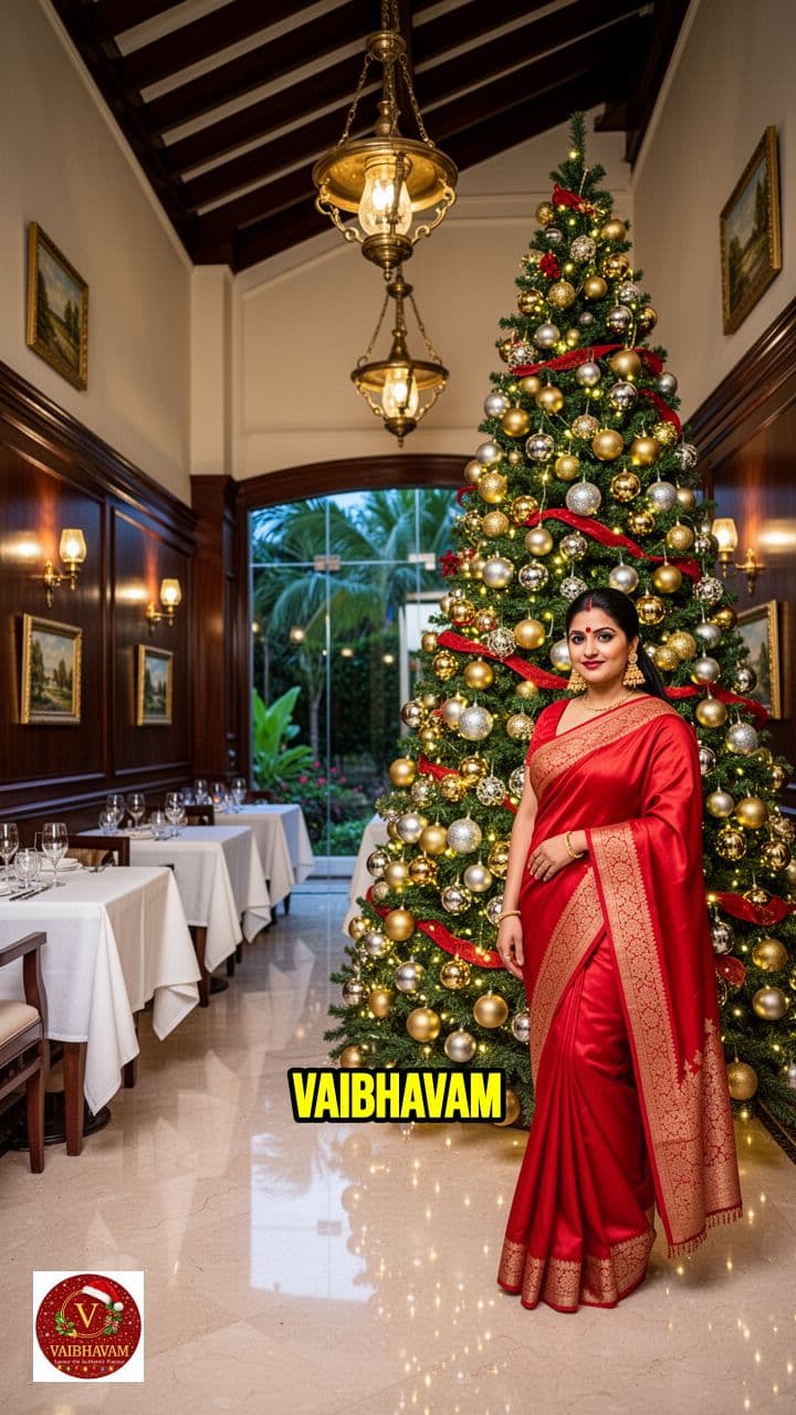 வைபவம் உணவகத்தின் கிறிஸ்துமஸ் வாழ்த்துகள்