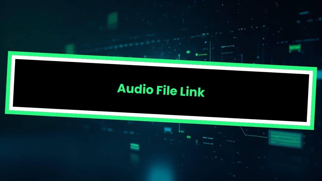 Audio File Link