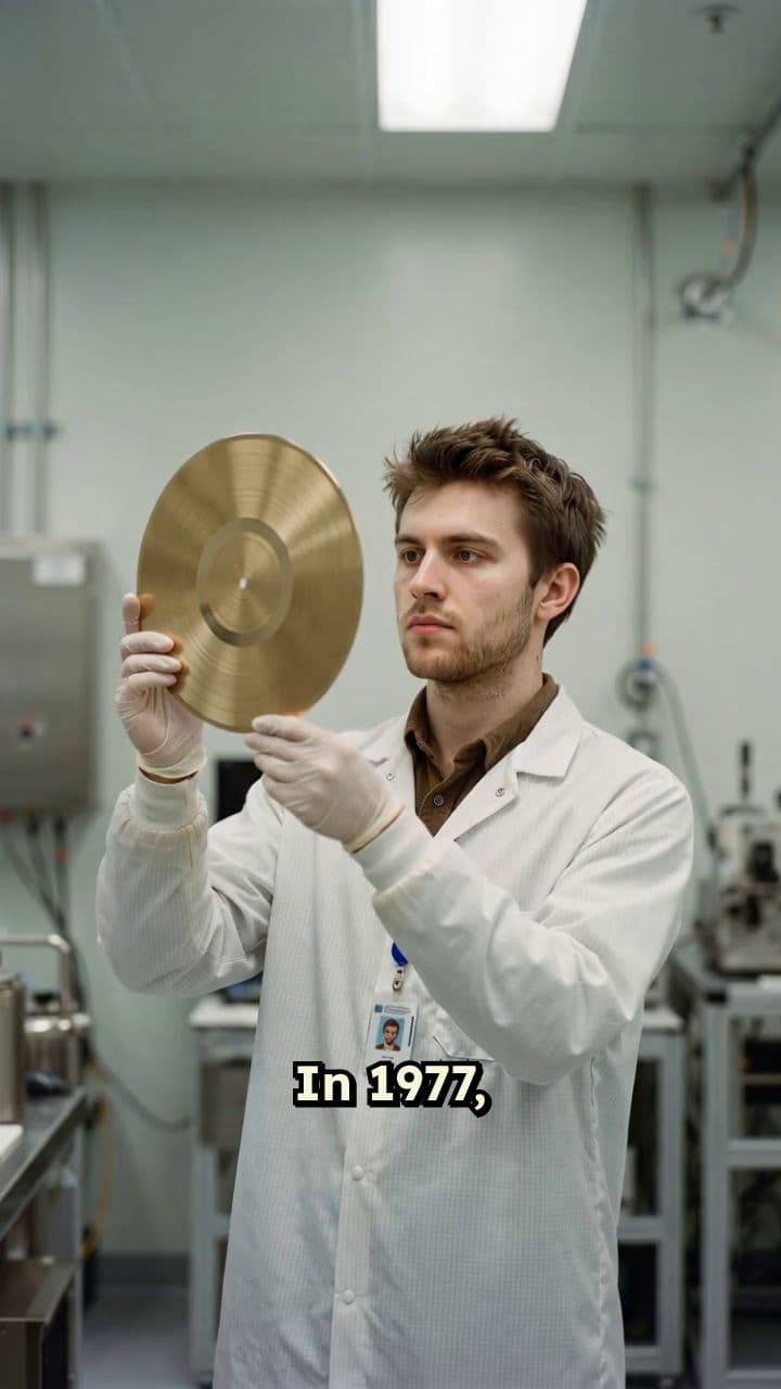 The Voyager Golden Record, 1977