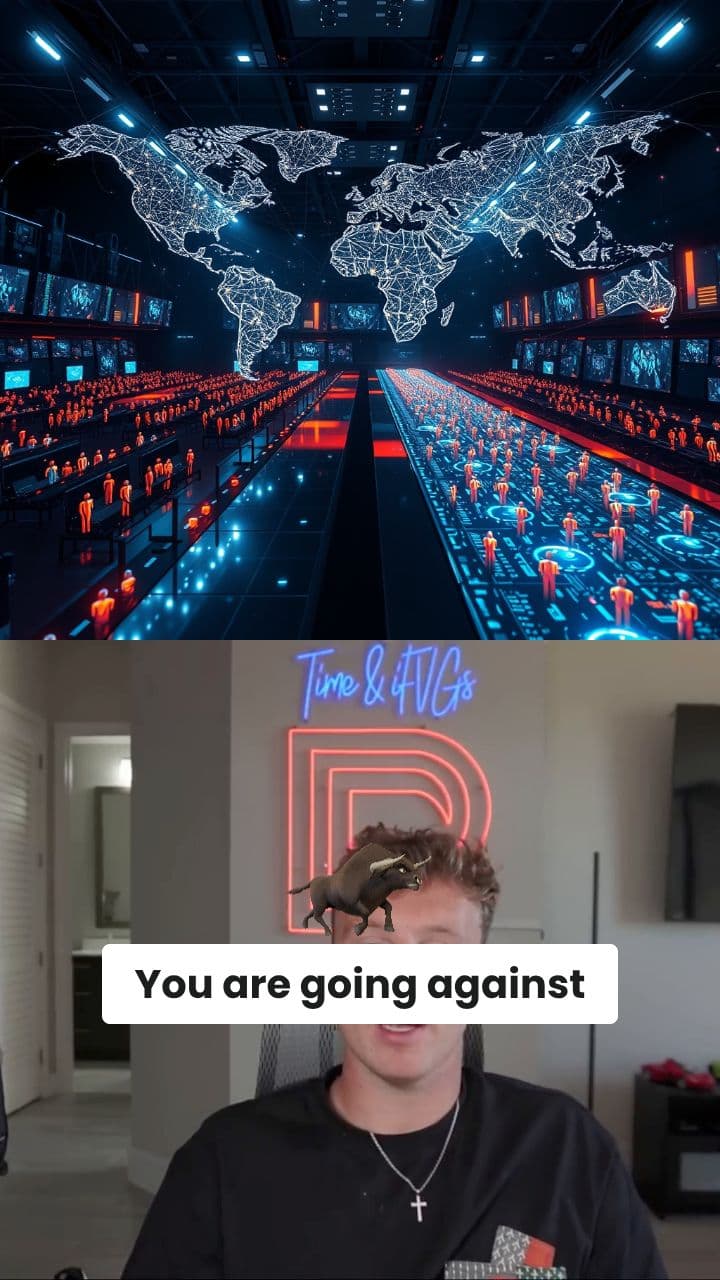 You're Going Against The Best Traders In The World