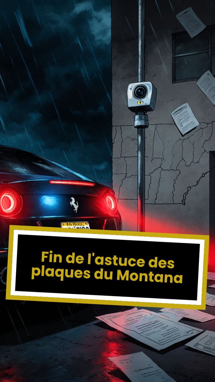 Fin de l'astuce des plaques du Montana