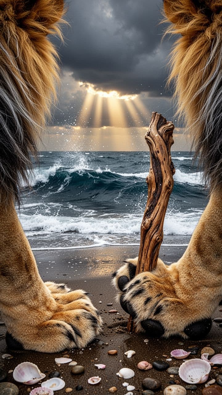 Moses Crossing the Red Sea - Lion POV