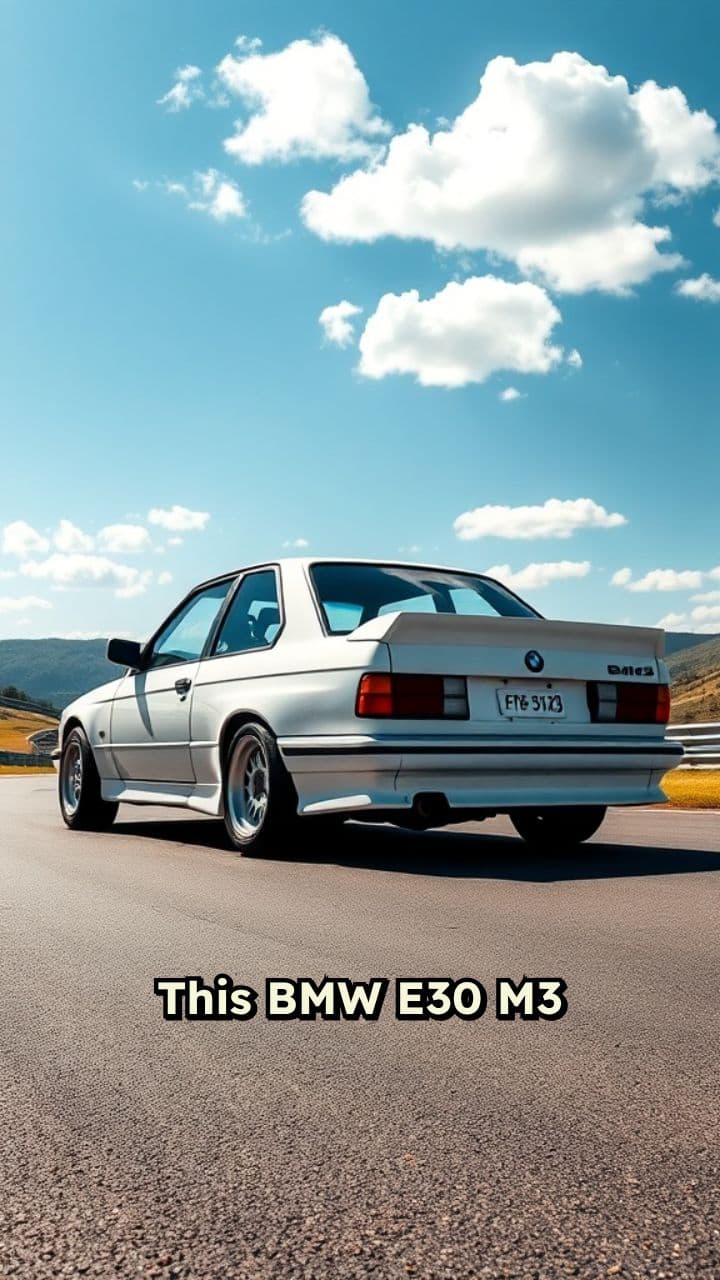 E30 M3 Exceeds All Track Expectations