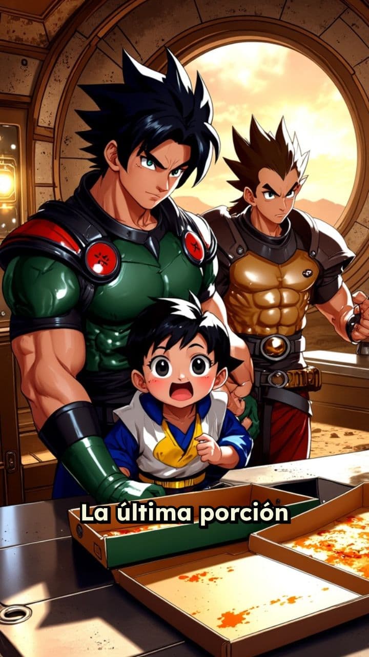 Pelea por la última porción de pizza