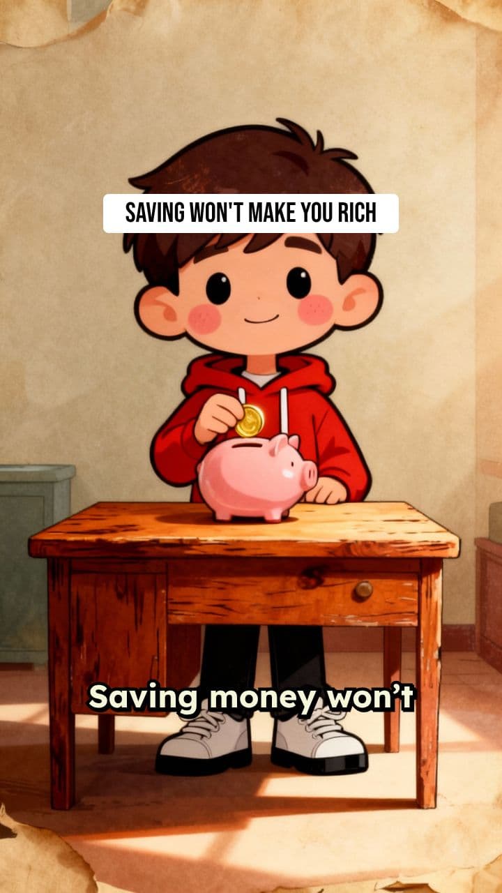 Saving vs. Investing: The Wealth Secret