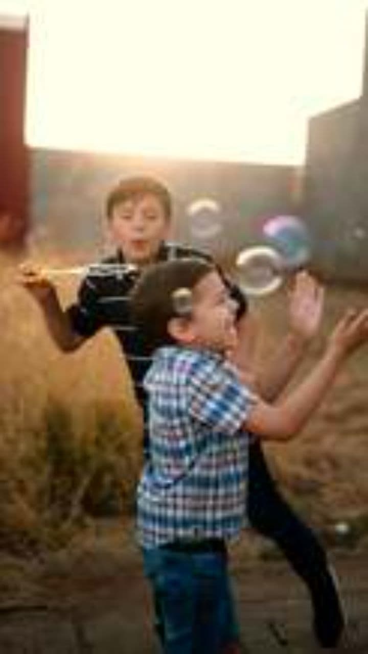 Sparkling Laughter of Children