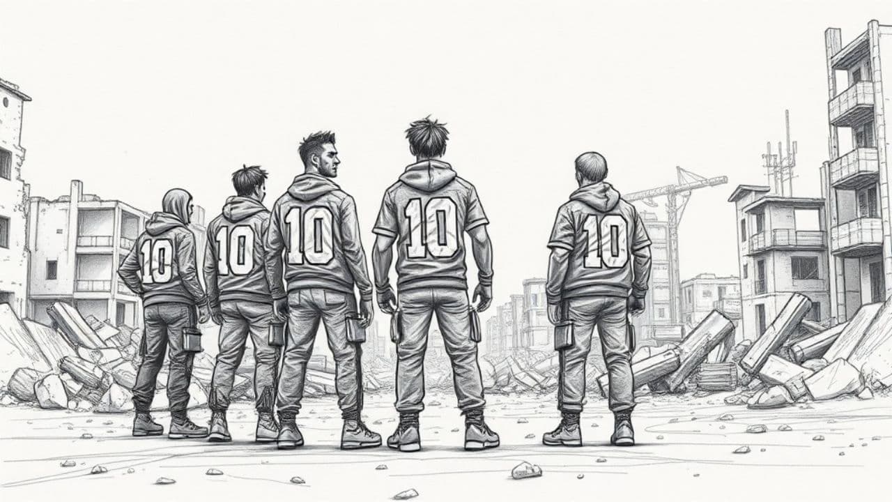 Numéros Dix dans ma Team