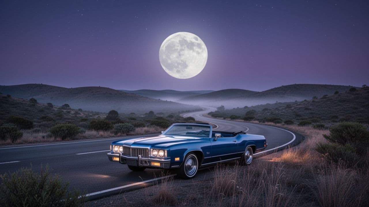 Chasing the Moon Under Stars