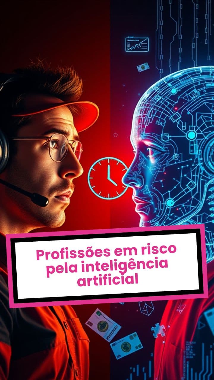 Profissões em risco pela inteligência artificial