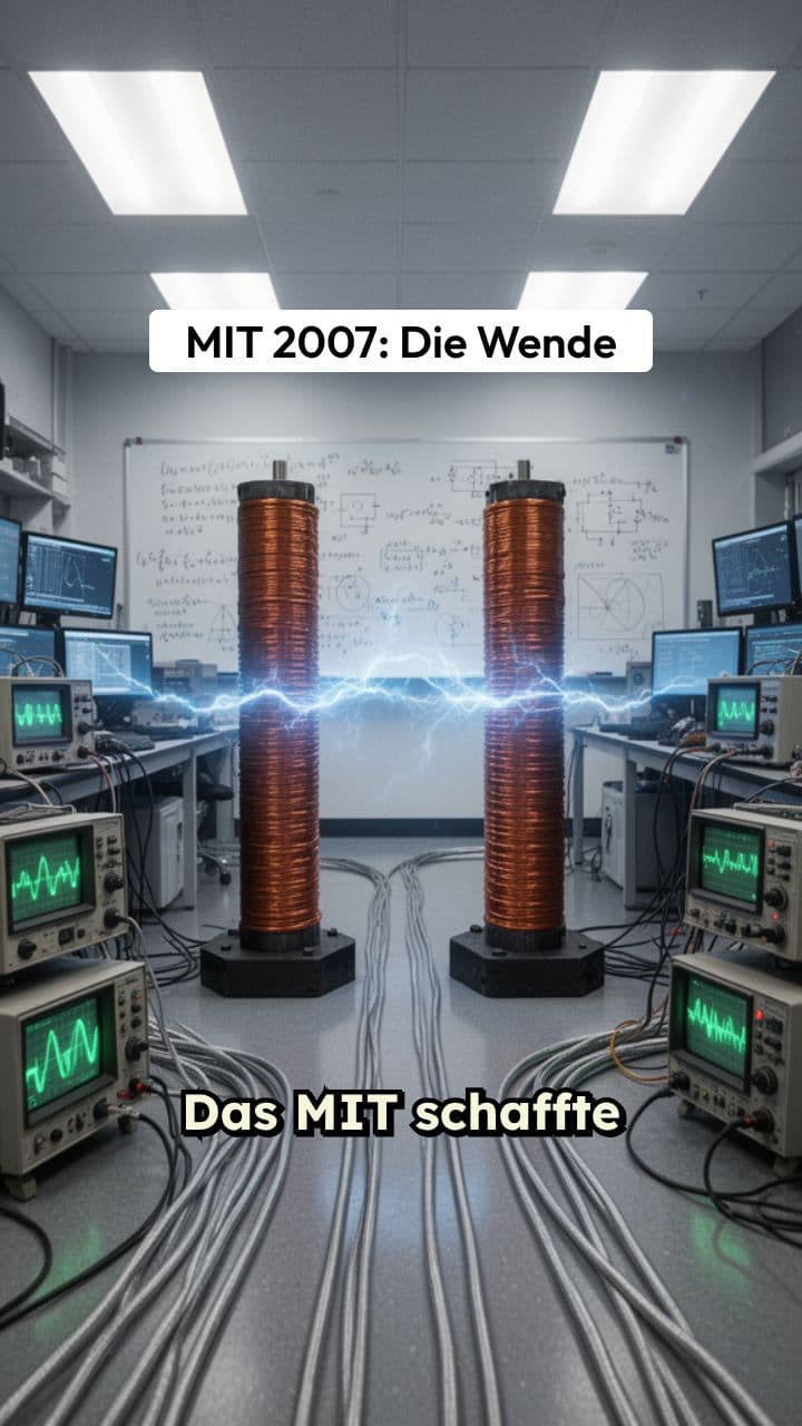 Nikola Tesla und die kabellose Energie