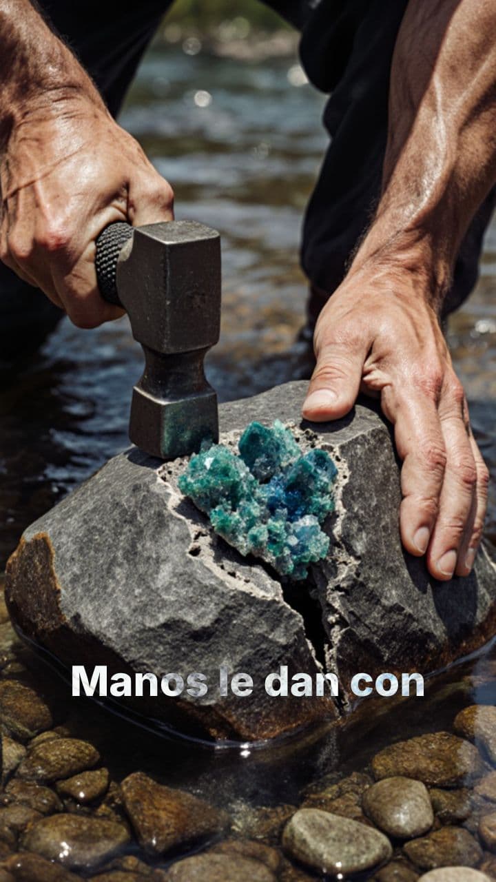 Apertura de roca y variscita ASMR