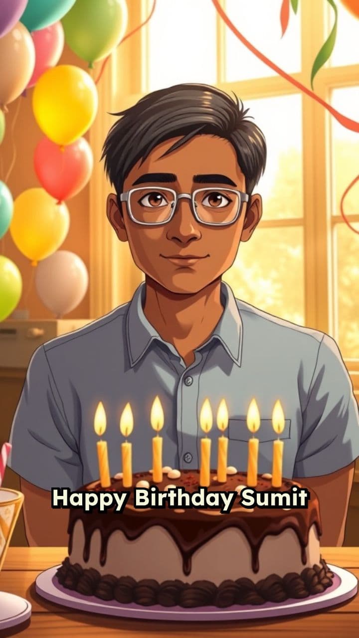 Happy Birthday Sumit Sir