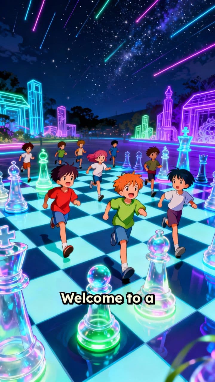 Neon Chess Future