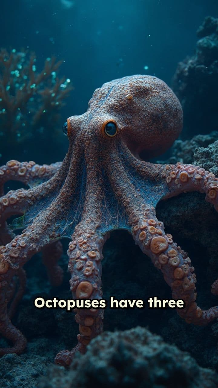 Unique Circulatory System of Octopuses