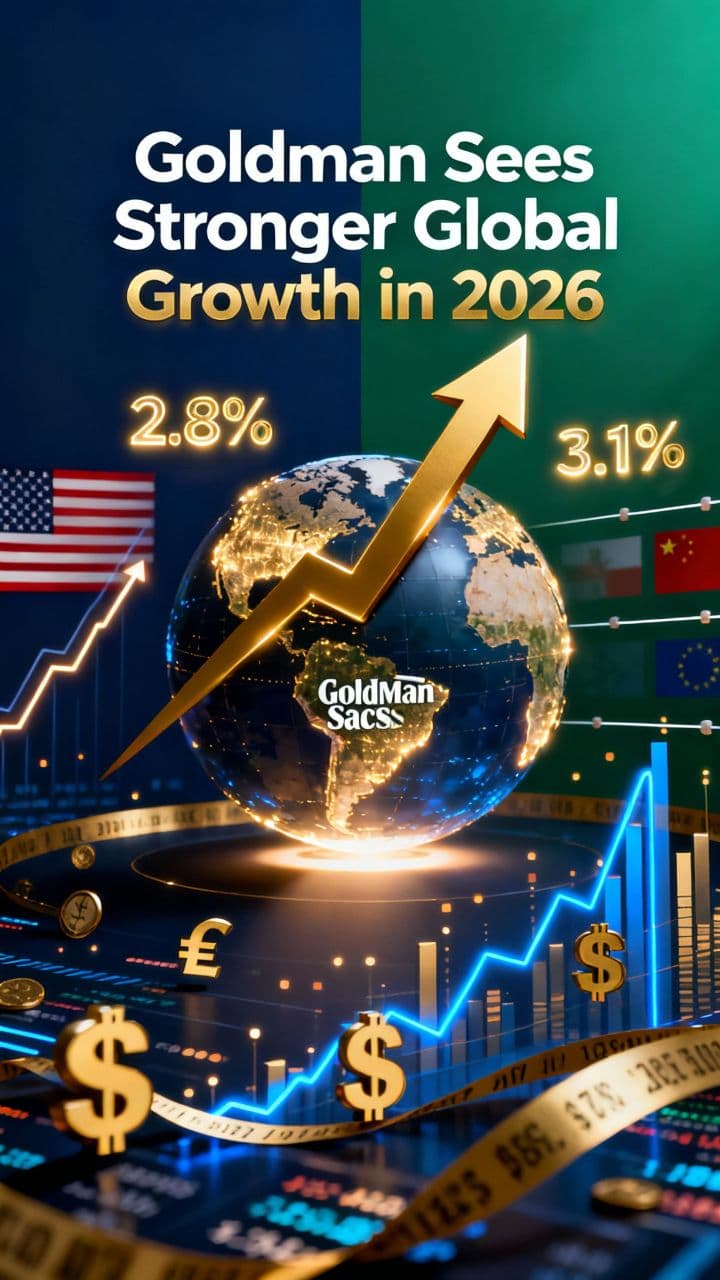 Goldman Sees Stronger Global Growth in 2026