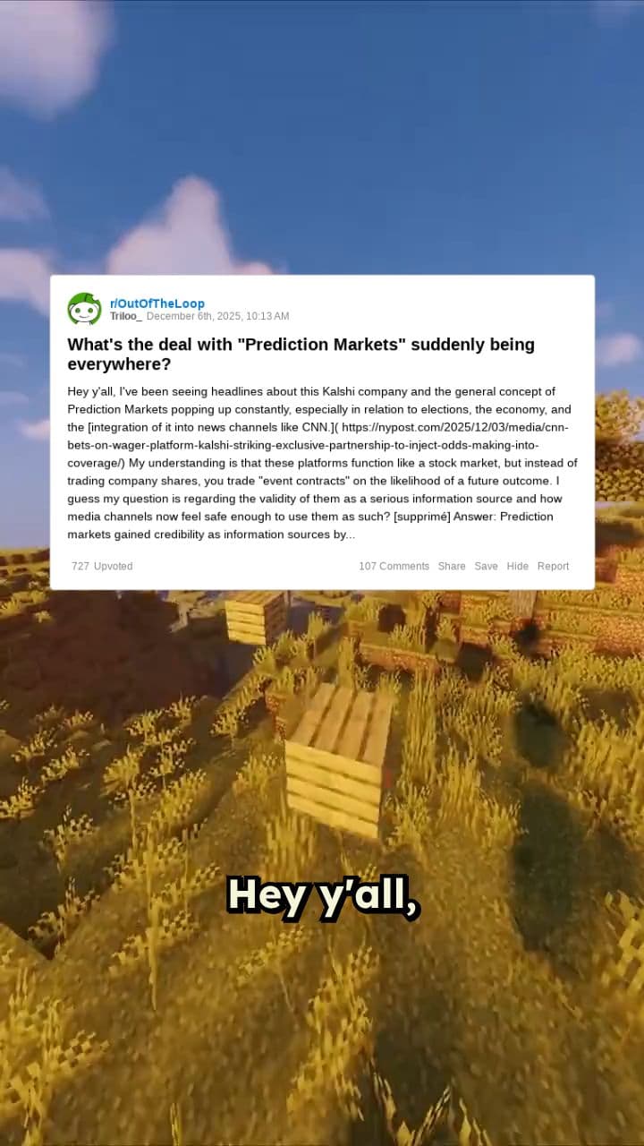 The Rise of Prediction Markets