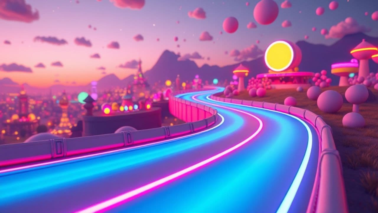 Toadette's Victory on the Track