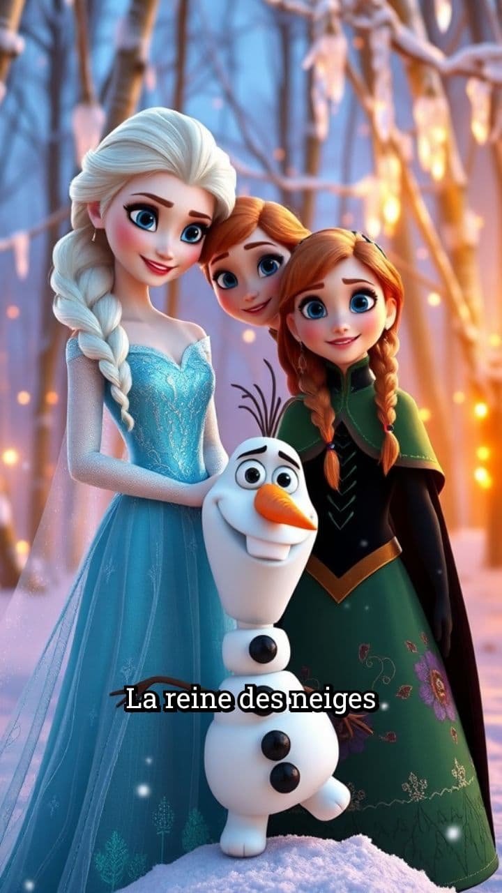 Invitation d’Océane à Disneyland en glace