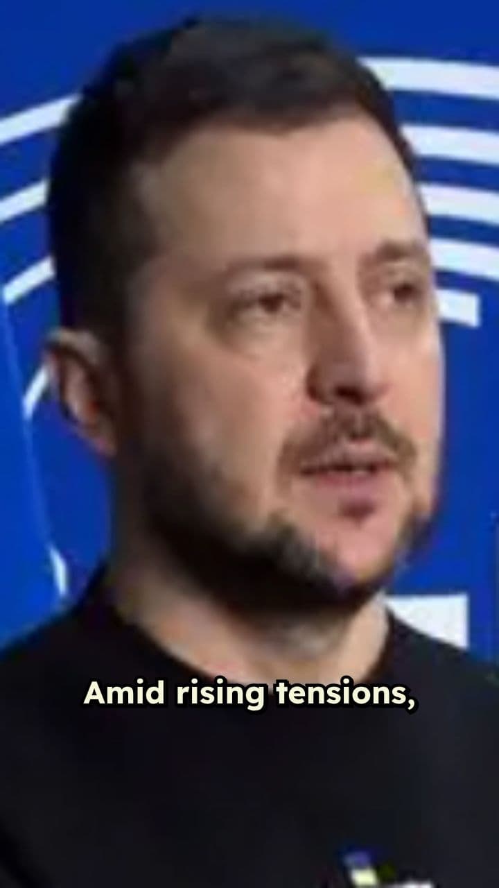 Zelenskyy Stands Firm Amid Rising Tensions