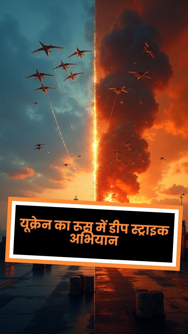 यूक्रेन का रूस में डीप स्ट्राइक अभियान