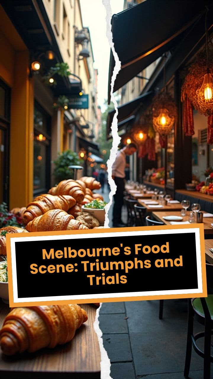 Melbourne's Food Scene: Triumphs and Trials