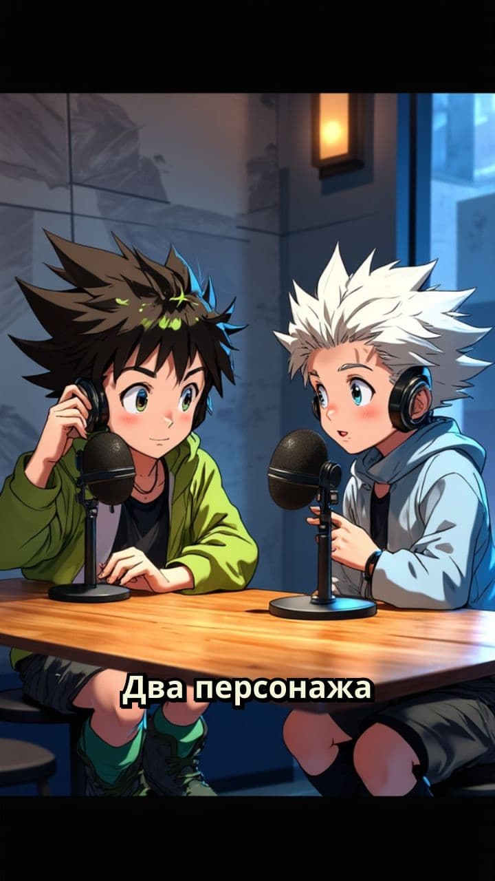 Гон и Киллуа: Друзья на подкасте