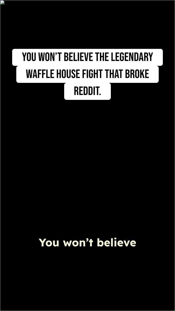 The Waffle House War That Broke Reddit