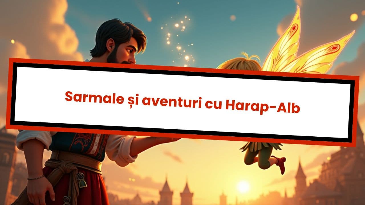 Sarmale și aventuri cu Harap-Alb