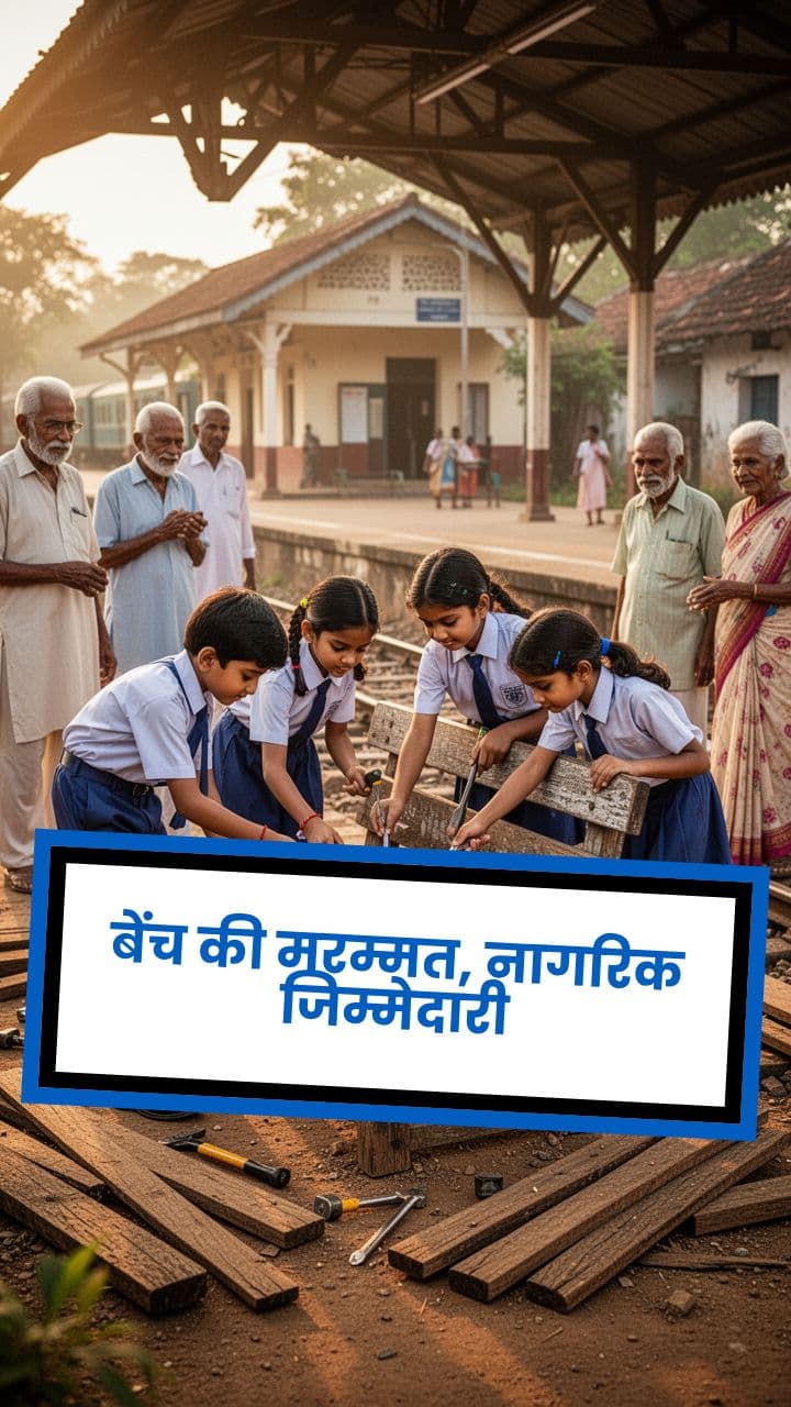 बेंच की मरम्मत, नागरिक जिम्मेदारी