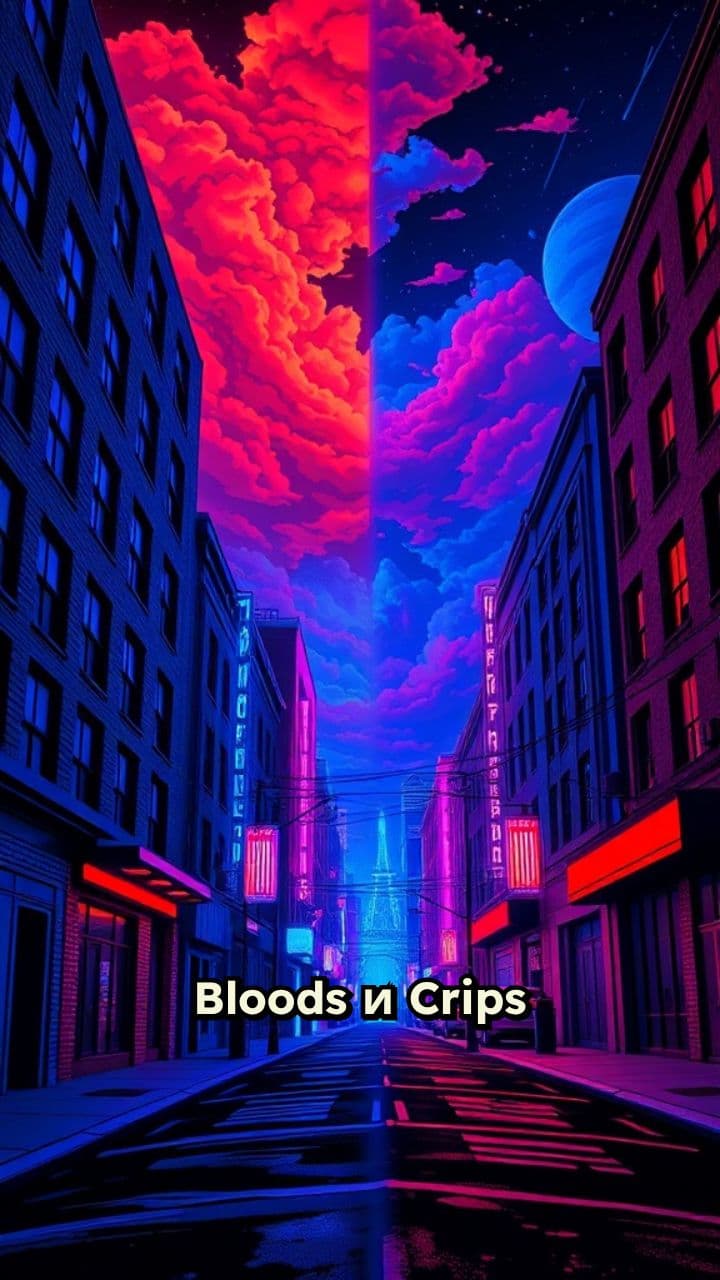 Война цветов: Bloods против Crips