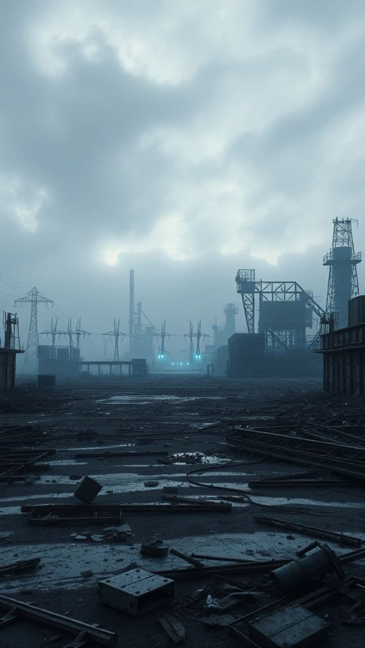 Moonlit Descent into Darkness