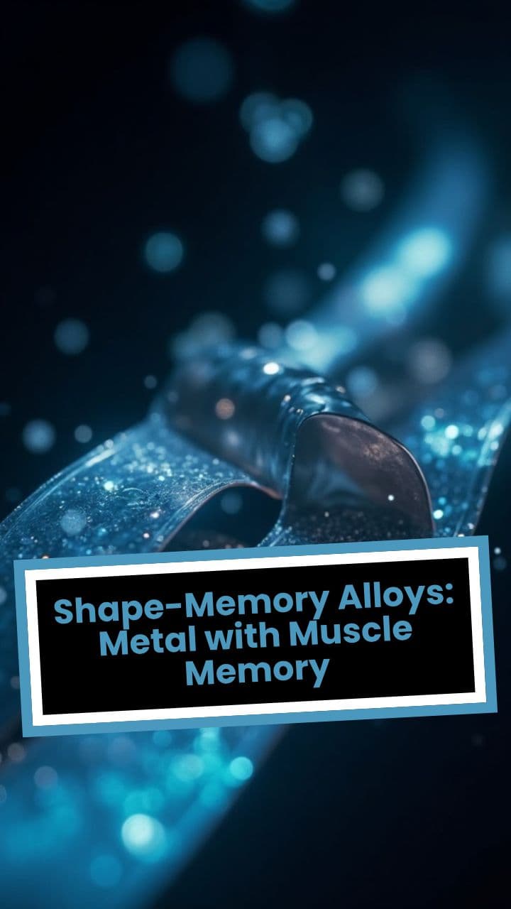 Shape-Memory Alloys: Metal with Muscle Memory