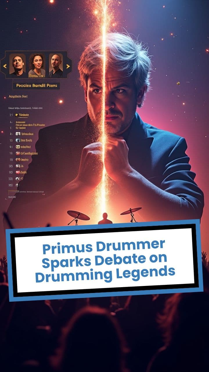 Primus’ New Drummer Names Lars Ulrich the Greatest of All Time, Removes a Drumming Legend