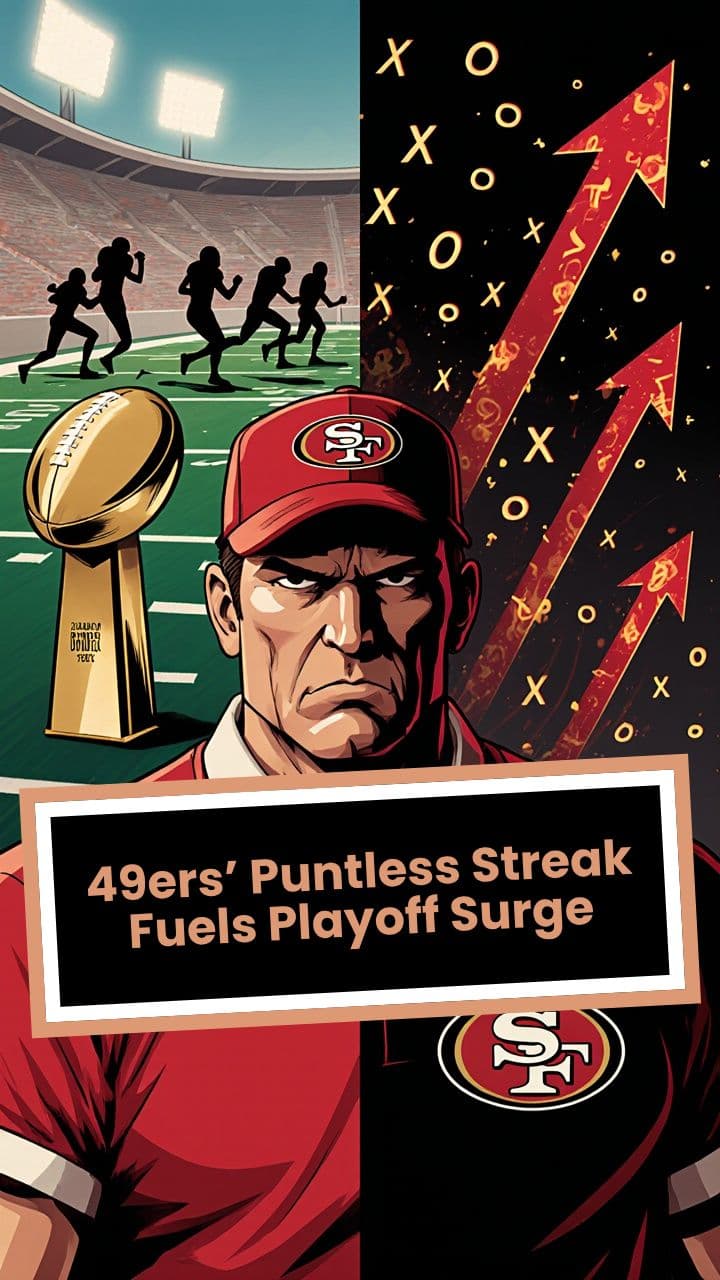 49ers’ Puntless Streak Fuels Playoff Surge