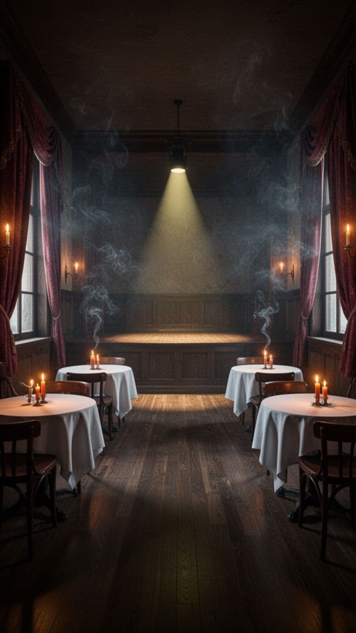 Обкуренный скрипач в ресторане