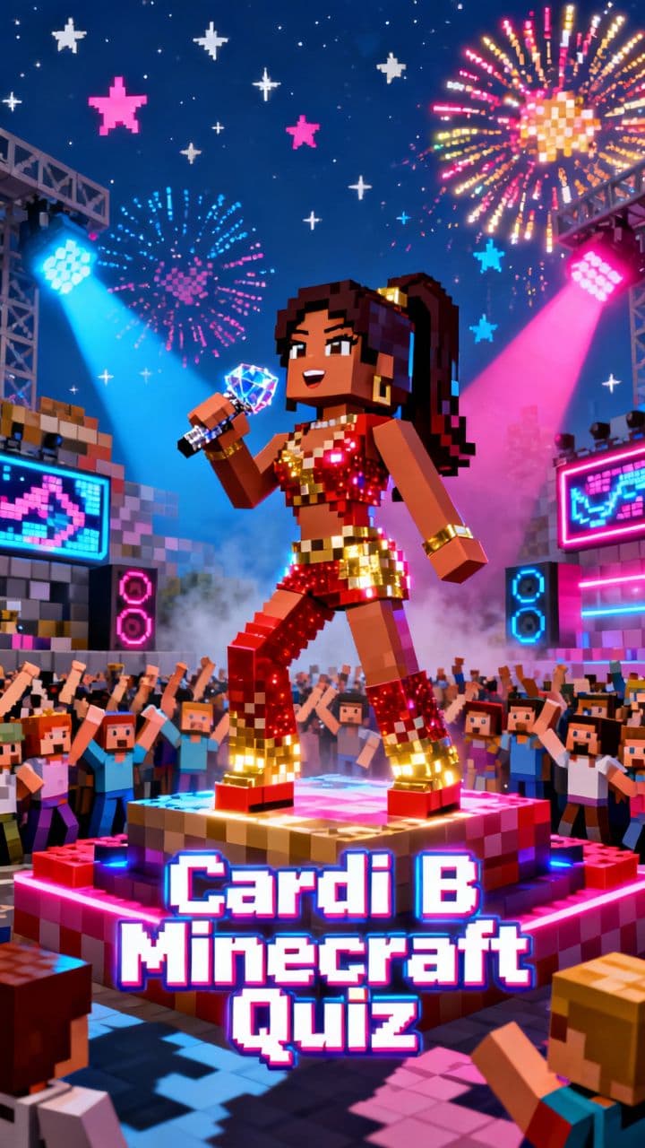 Cardi B Minecraft Quiz