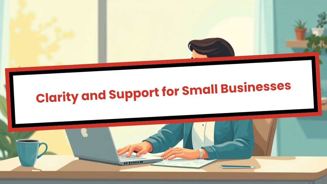 Clarity and Support for Small Businesses