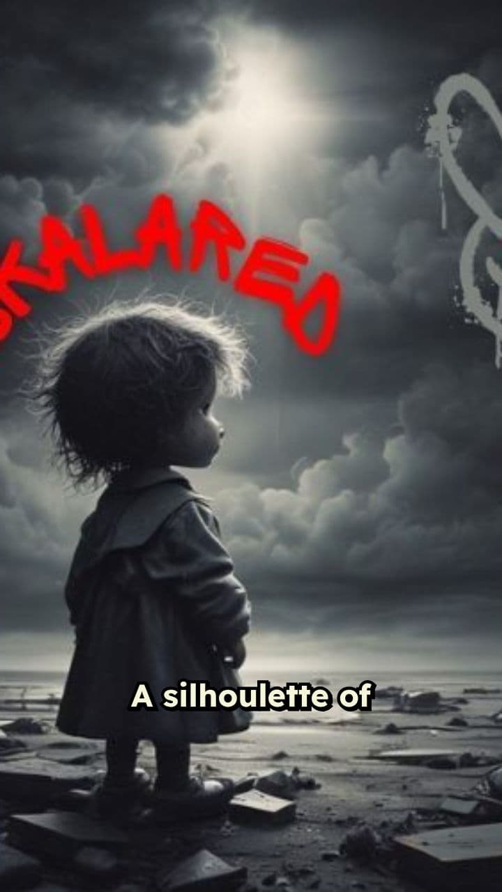 Hooded Singer Amidst Flames