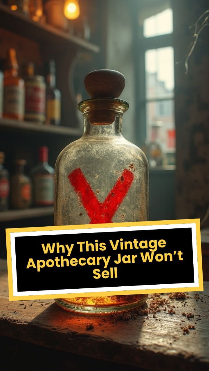 Why This Vintage Apothecary Jar Won’t Sell