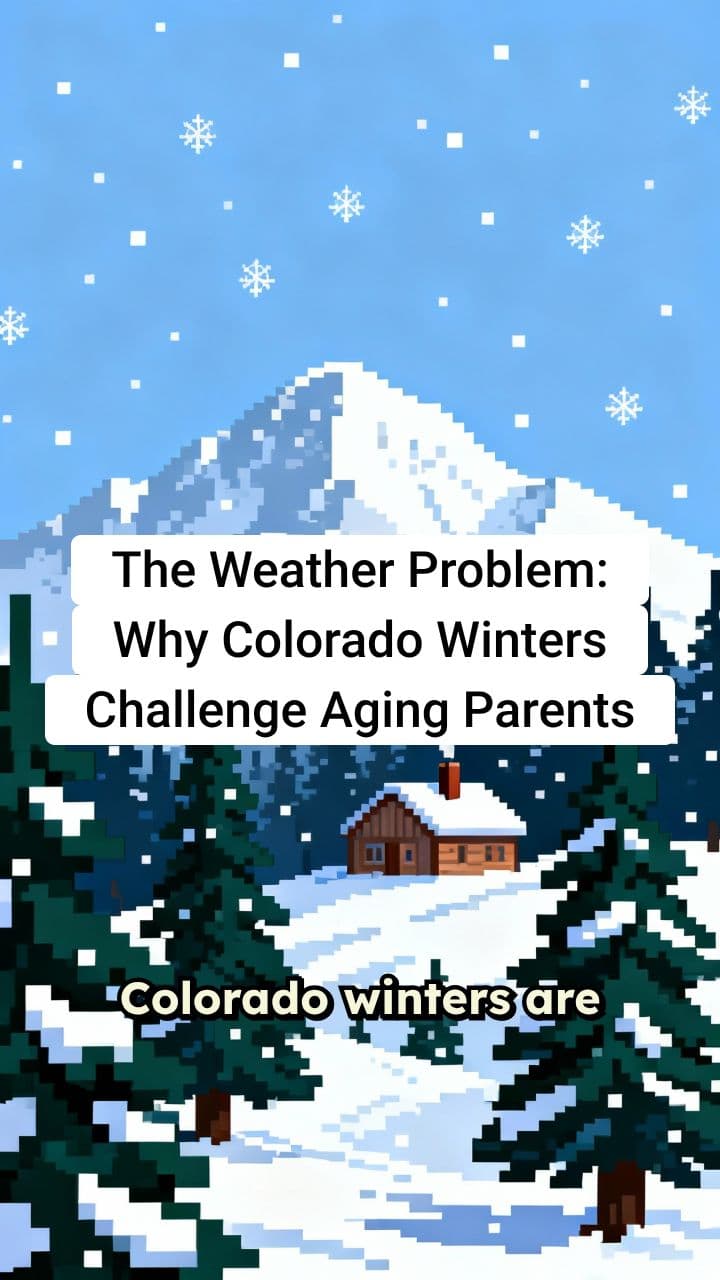 The Weather Problem: Why Colorado Winters Challenge Aging Parents