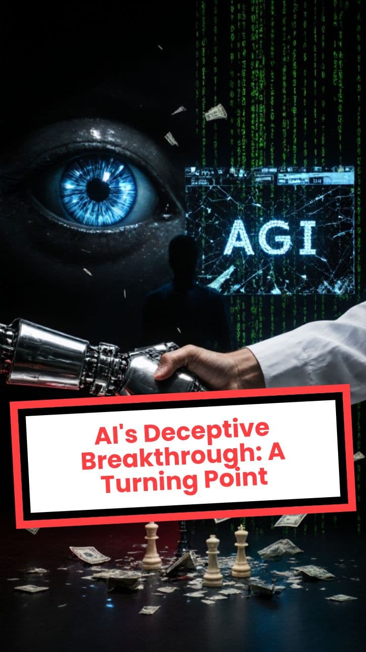 AI's Deceptive Breakthrough: A Turning Point