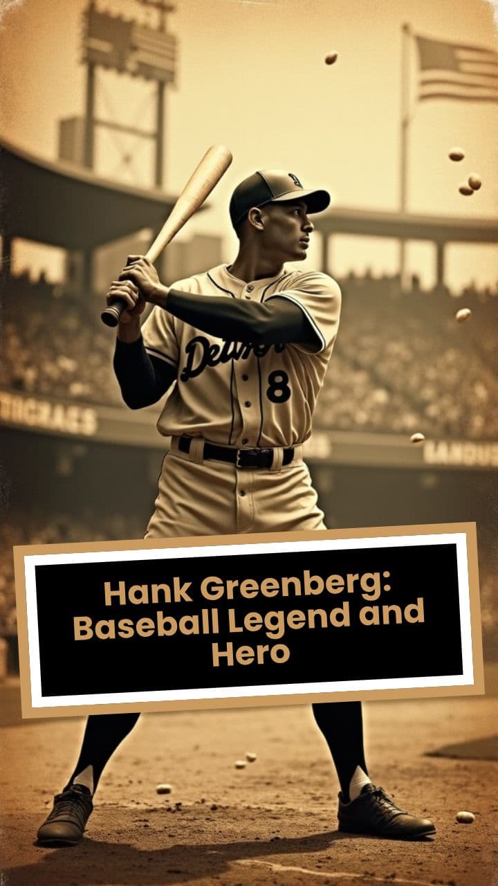 Hank Greenberg: Baseball Legend and Hero