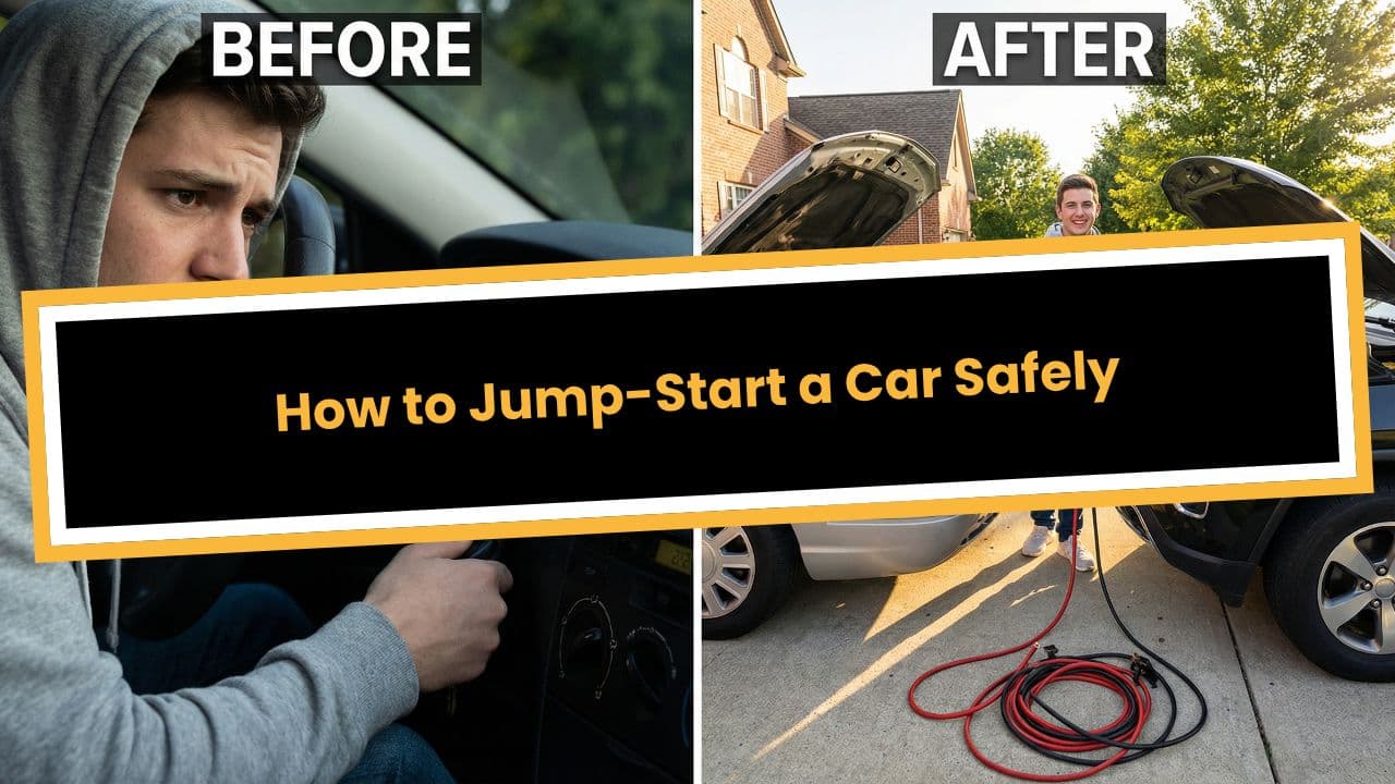 How to Jump-Start a Car Safely