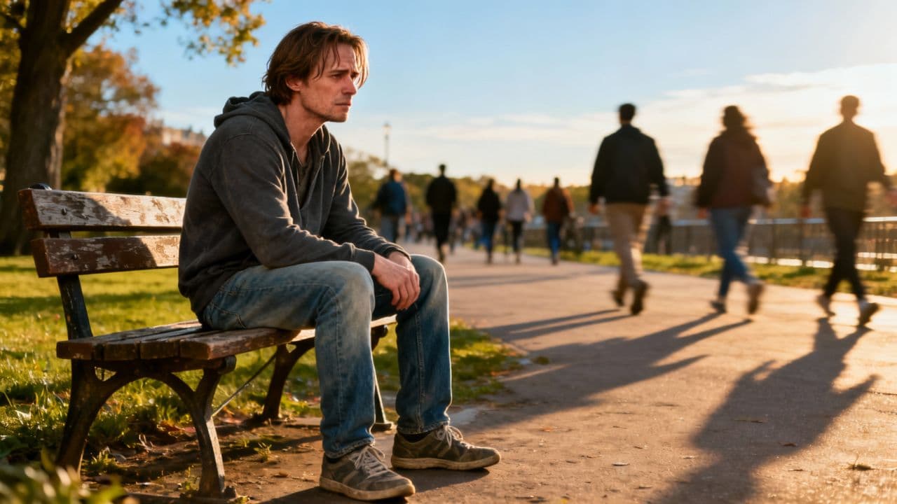 Lonely Moments in the Park